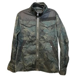 G-Star Raw Denim Deline Camo Jacket Size Small